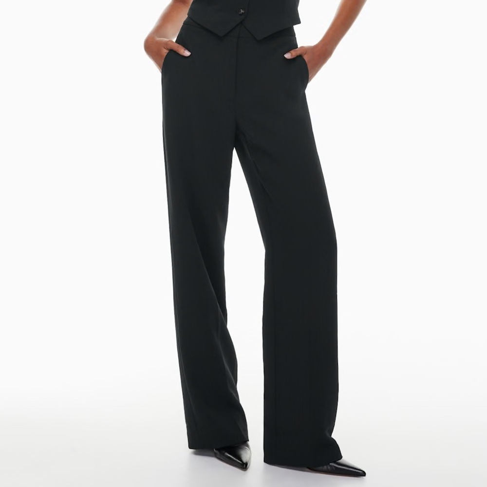 Aritzia Wilfred Alanya Black Pants